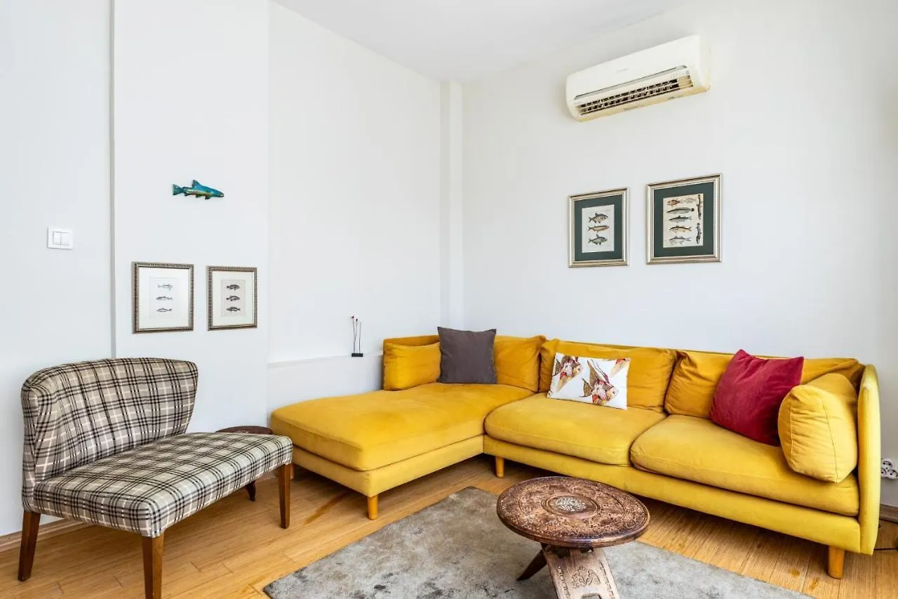 Elegant Flat W Terrace 15 Min To Galata Tower Apartment Istanbul 0*,